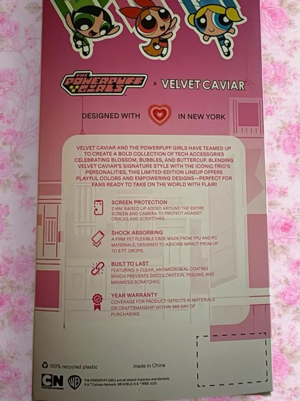 Pink power puff girls velvet caviar iPhone 16 pro max case